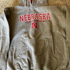 Nebraska Cornhuskers Sweatshirt. Kids size 8